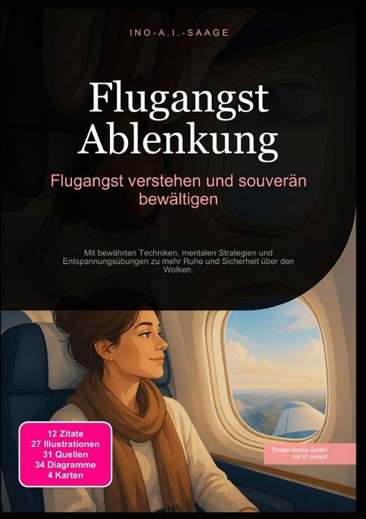 Produktbild: Flugangst Ablenkung: Flugangst verstehen und souver&auml;n bew&auml;ltigen