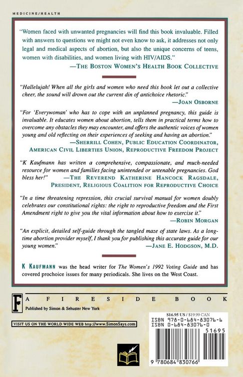 Produktbild: The Abortion Resource Handbook