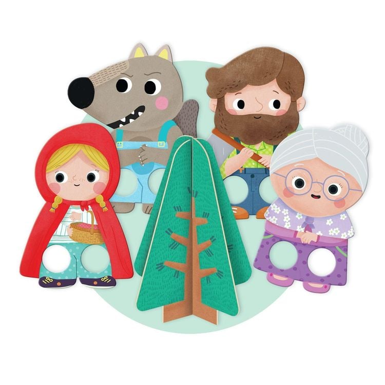 Produktbild: Goula - XXL Puzzle - Rotkäppchen, 30 Teile
