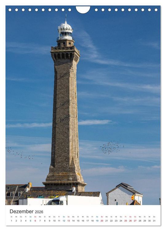 Produktbild: Leuchtturm-Legenden im Westen der Bretagne (Wandkalender 2026 DIN A4 hoch), CALVENDO Monatskalender