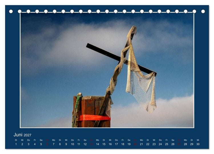 Produktbild: Dangast. Impressionen eines besonderen Ortes. (Tischkalender 2027 DIN A5 quer), CALVENDO Monatskalender