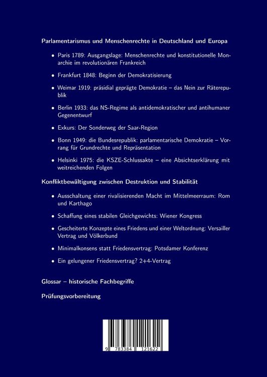 Produktbild: Abiturwissen Geschichte Saarland