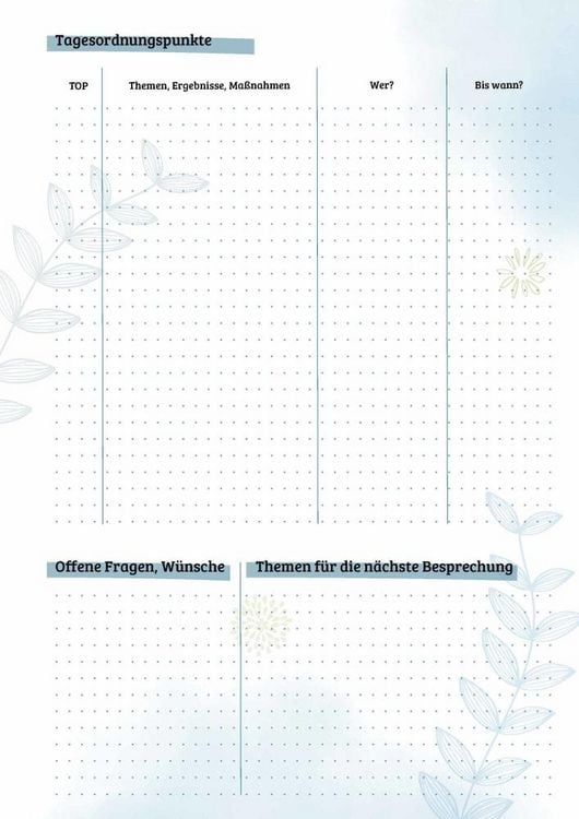 Produktbild: Notizblock Teambesprechungen in der Kita: Protokollieren mit Herz