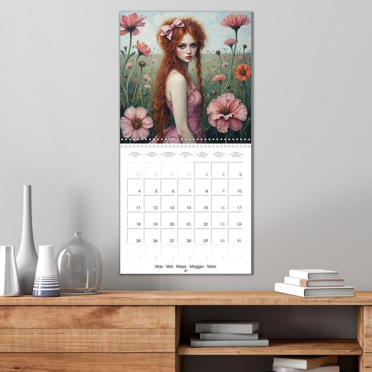 Produktbild: Sual&acute;M, S: Whispering Petals (Wall Calendar 2026 12 &times; 12 Inc