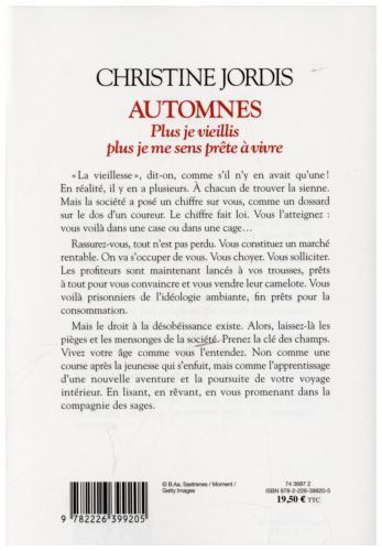 Produktbild: Automnes : plus je vieillis, plus je me sens pr&ecirc;te &agrave; vivre