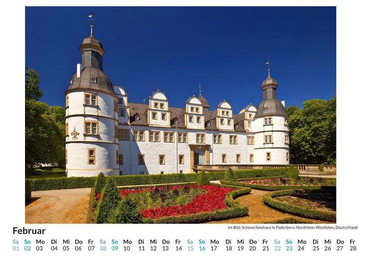Castles - Burgen - Schlösser 2023 - 16-Monatskalender: Original Avonside- Kalender [Mehrsprachig] [Kalender] : Avonside Publishing Ltd
