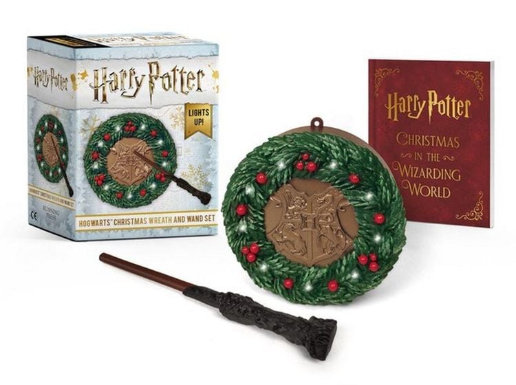 Produktbild: Harry Potter: Hogwarts Christmas Wreath and Wand Set