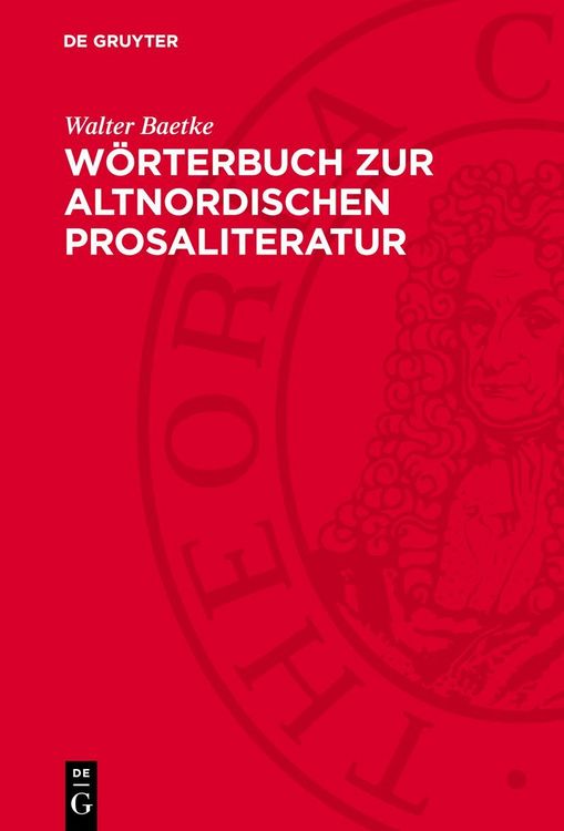 Produktbild: W&ouml;rterbuch zur altnordischen Prosaliteratur