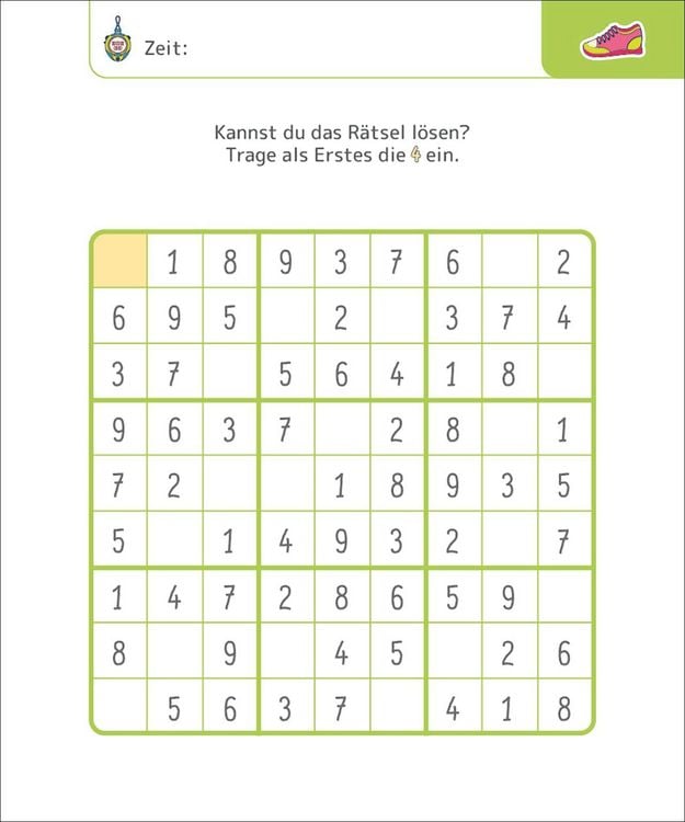 Produktbild: Sudokus f&uuml;r clevere Kids 7+ [gelb]