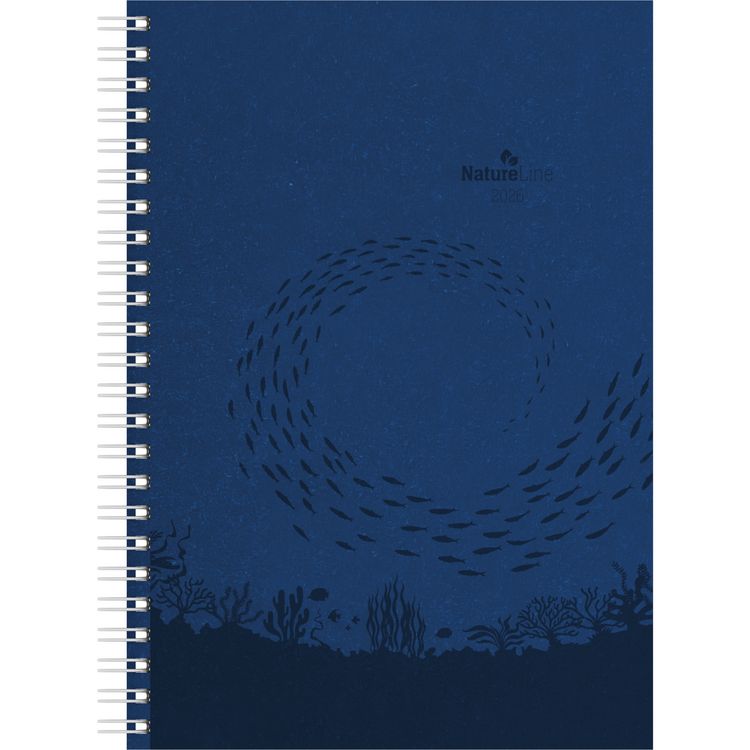 Bild vom Artikel Wochenplaner Nature Line Ocean 2026 - Taschen-Kalender A5 - 1 Woche 2 Seiten - Ringbindung - 128 Seiten - Umwelt-Kalender - mit Hardcover - Alpha Edit vom Autor Alpha Edition