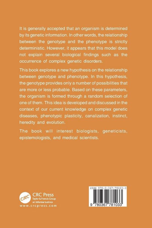 Produktbild: A Probabilistic Model of the Genotype/Phenotype Relationship
