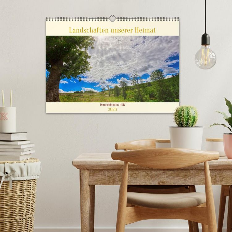 Produktbild: Landschaften unserer Heimat (Wandkalender 2026 DIN A3 quer), CALVENDO Monatskalender