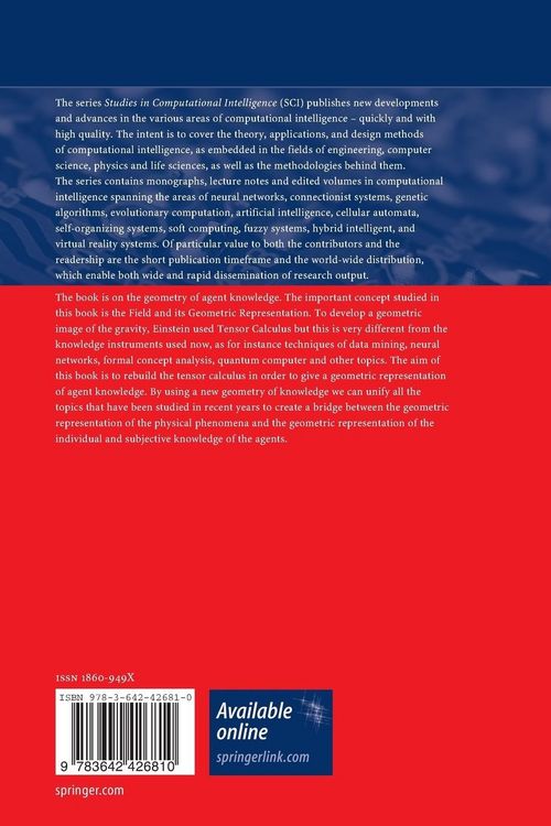 Produktbild: Geometry of Knowledge for Intelligent Systems
