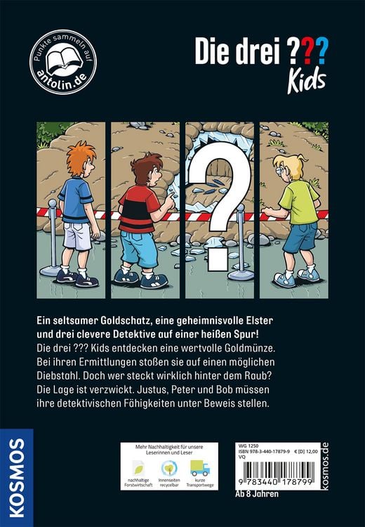 Produktbild: Die drei ??? Kids Dein Fall, Die Golddiebe