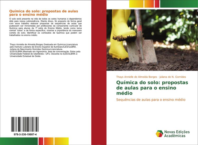 Produktbild: Qu&iacute;mica do solo: propostas de aulas para o ensino m&eacute;dio
