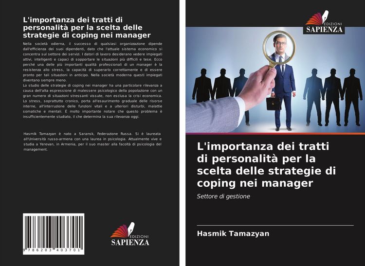 Produktbild: L'importanza dei tratti di personalit&agrave; per la scelta delle strategie di coping nei manager