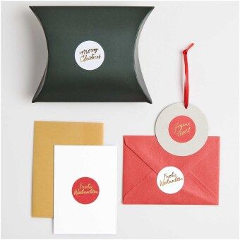 Produktbild: Papiersticker Merry Christmas, MIX, 3 B&ouml;gen