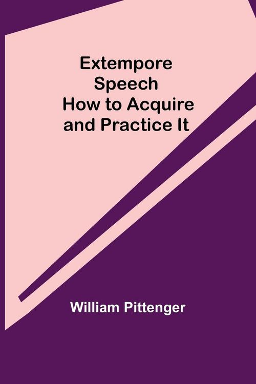 Produktbild: Extempore Speech