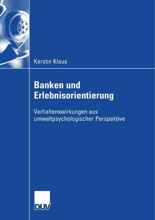 Produktbild: Banken und Erlebnisorientierung