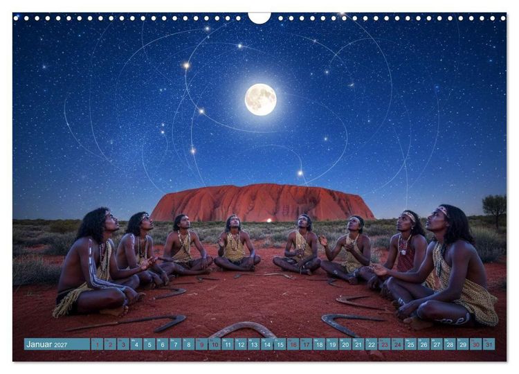 Produktbild: Die Sehnsucht nach den Sternen (Wandkalender 2027 DIN A3 quer), CALVENDO Monatskalender