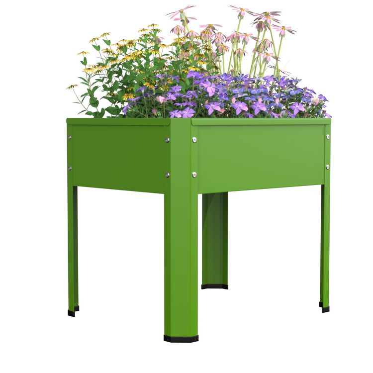 Produktbild: Metall Beet Pflanzkasten Hochbeet 50x40 Balora M
