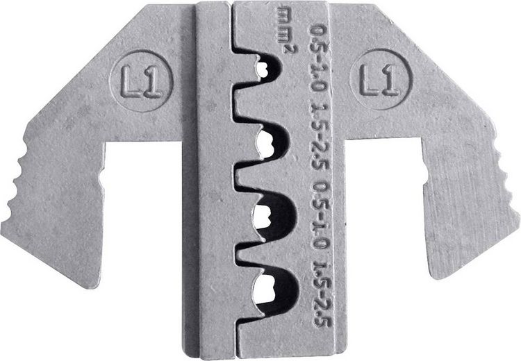 Produktbild: TOOLCRAFT TO-9627219 Crimpeinsatz JPT Kontakt, MCP Flachkontakt 0.5 bis 2.5mm&sup2;
