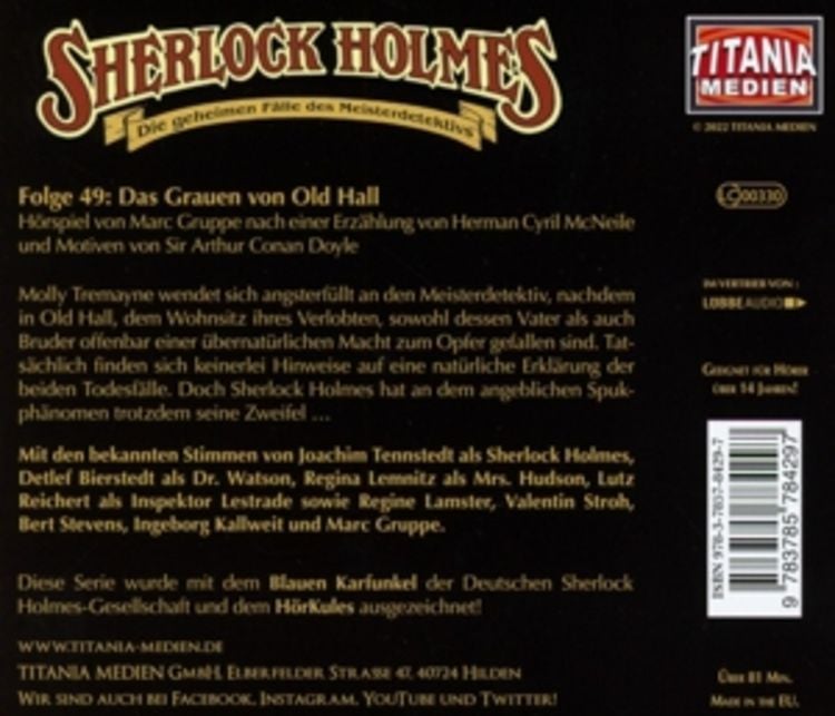 Produktbild: Sherlock Holmes - Folge 49