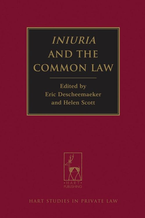 Produktbild: Iniuria and the Common Law