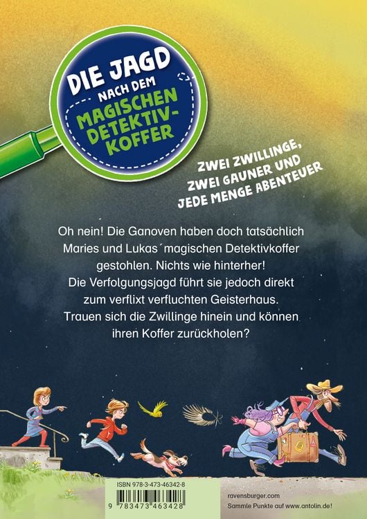 Produktbild: Die Jagd nach dem magischen Detektivkoffer, Band 7 - Das verflixt verfluchte Geisterhaus