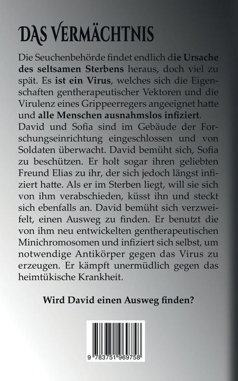 Produktbild: Das Verm&auml;chtnis