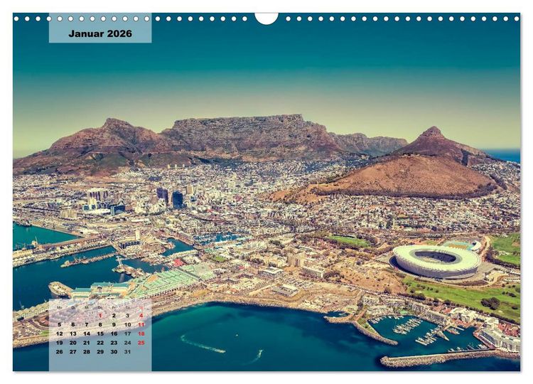 Produktbild: S&uuml;dafrika entdecken (Wandkalender 2026 DIN A3 quer), CALVENDO Monatskalender