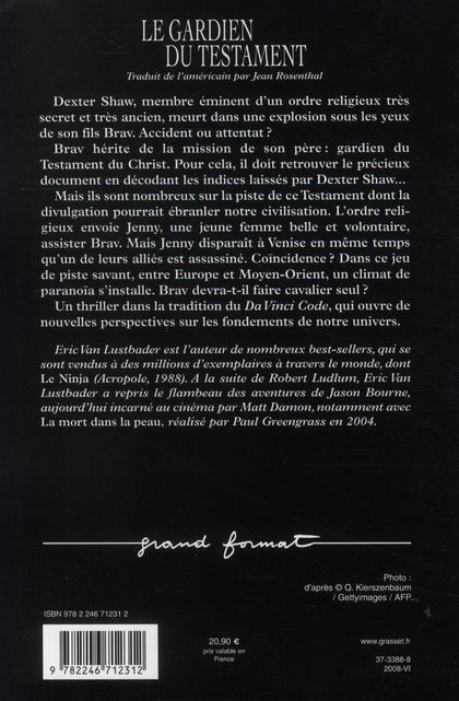 Produktbild: Le Gardien Du Testament