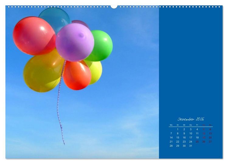 Produktbild: Kalenderspr&uuml;che (hochwertiger Premium Wandkalender 2026 DIN A2 quer), Kunstdruck in Hochglanz