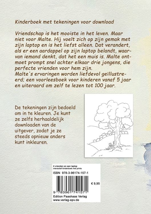 Produktbild: 4 vrienden en een laptop