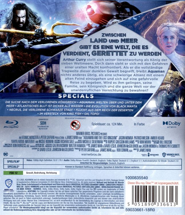 Produktbild: Aquaman: Lost Kingdom