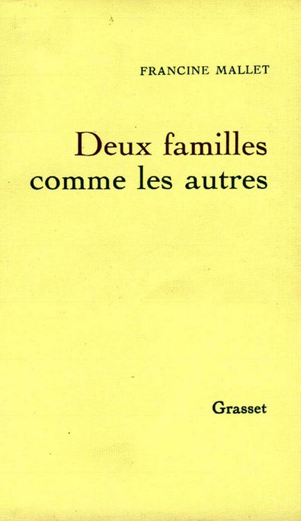 Produktbild: Deux familles comme les autres