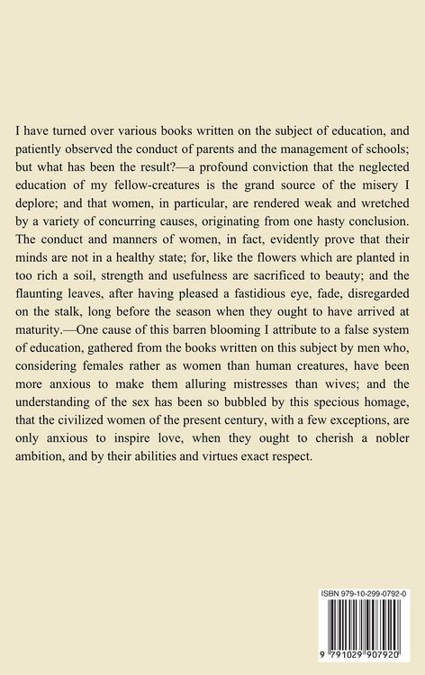 Produktbild: A Vindication of the Rights of Woman