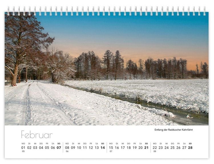 Produktbild: Kalender Spreewald kompakt - Peter Becker 2027