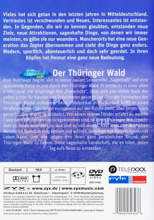 Produktbild: Der Th&uuml;ringer Wald