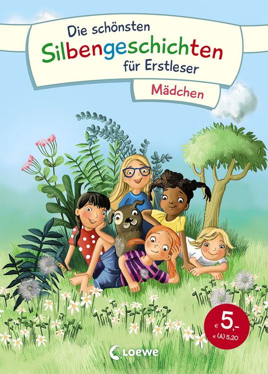 Produktbild: Die sch&ouml;nsten Silbengeschichten f&uuml;r Erstleser - M&auml;dchen
