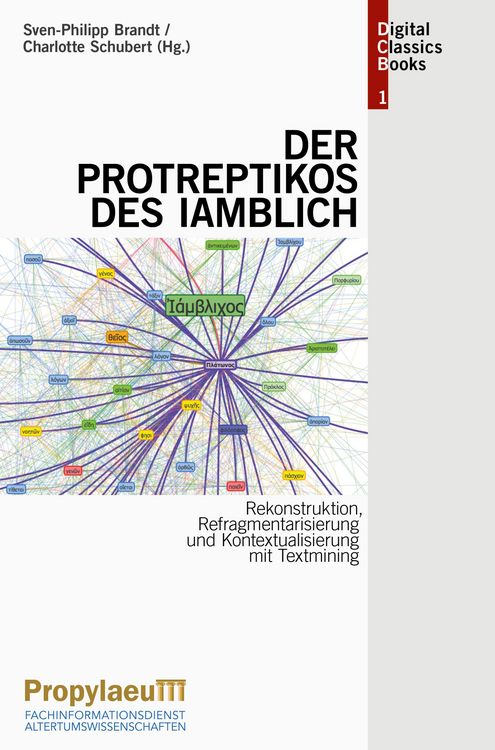 Produktbild: Rekonstruktion, Refragmentarisierung und Kontextualisierung mit Textmining: Der "Protreptikos" des Iamblich