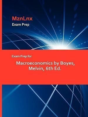 Produktbild: Exam Prep for Macroeconomics by Boyes, Melvin, 6th Ed.