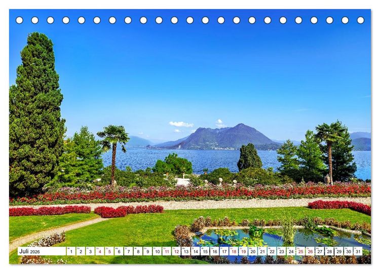 Produktbild: Piemont - Norditaliens stille Sch&ouml;nheit (Tischkalender 2026 DIN A5 quer), CALVENDO Monatskalender