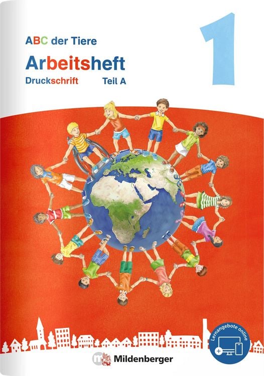 Produktbild: ABC der Tiere 1 Neubearbeitung &ndash; Arbeitsheft Druckschrift, Teil A und B