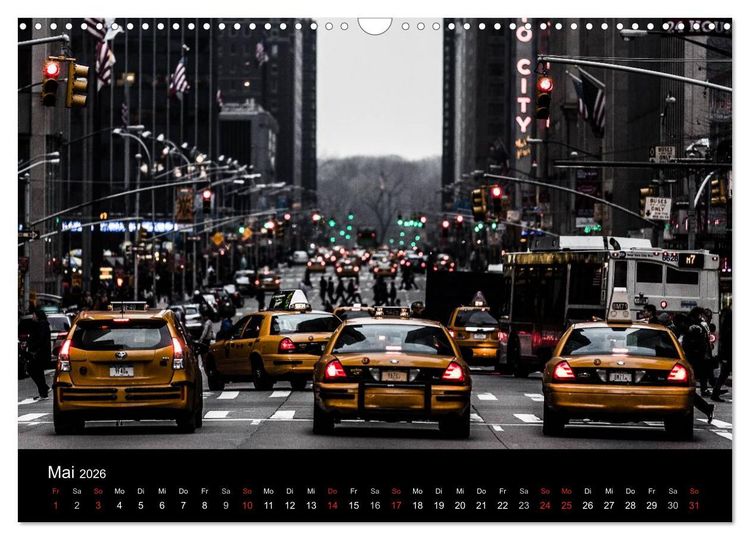 Produktbild: Zu Besuch in New York (Wandkalender 2026 DIN A3 quer), CALVENDO Monatskalender