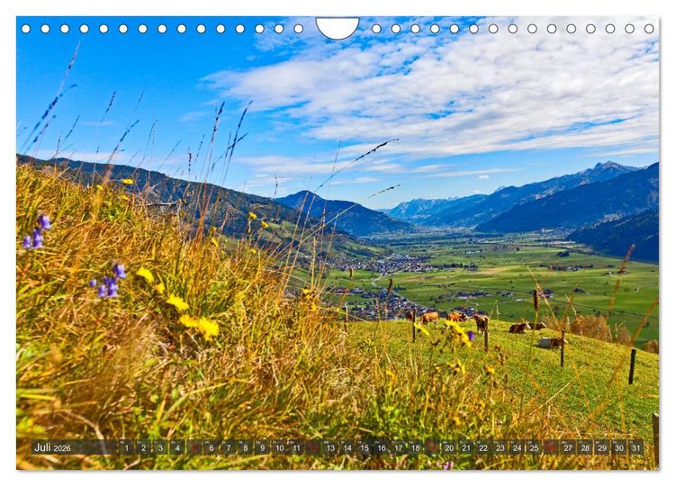 Produktbild: Piesendorf & Niedernsill (Wandkalender 2026 DIN A4 quer), CALVENDO Monatskalender