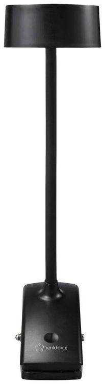 Produktbild: Renkforce RF-6053266 Klemmleuchte LED LED fest eingebaut 2W Schwarz