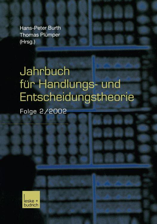 Produktbild: Jahrbuch f&uuml;r Handlungs- und Entscheidungstheorie