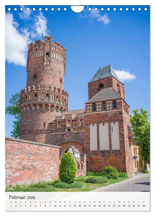 Produktbild: Tangerm&uuml;nde - Historische Altstadt an der Elbe (Wandkalender 2026 DIN A4 hoch), CALVENDO Monatskalender