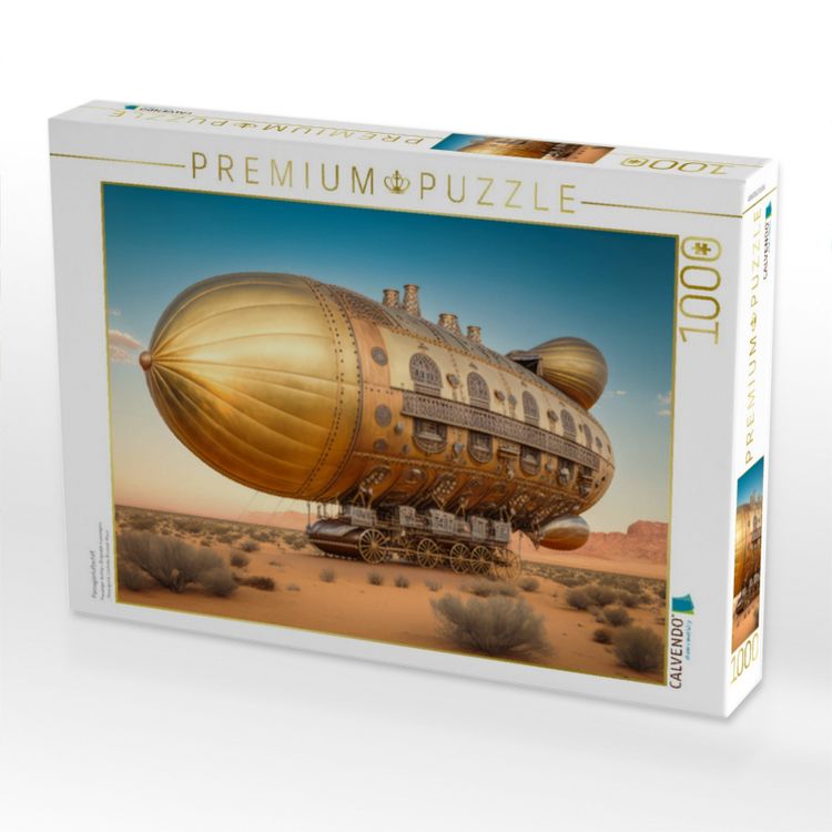 Produktbild: CALVENDO Puzzle Passagierluftschiff | 1000 Teile Lege-Gr&ouml;&szlig;e 64x48cm Foto-Puzzle f&uuml;r gl&uuml;ckliche Stunden